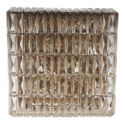 KA1847 LARGE CRYSTAL FLUSH MOUNT LAMP